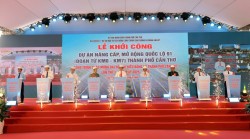 Cần Thơ: Khởi công, khánh thành 18 công trình trị giá hơn 12.000 tỷ đồng