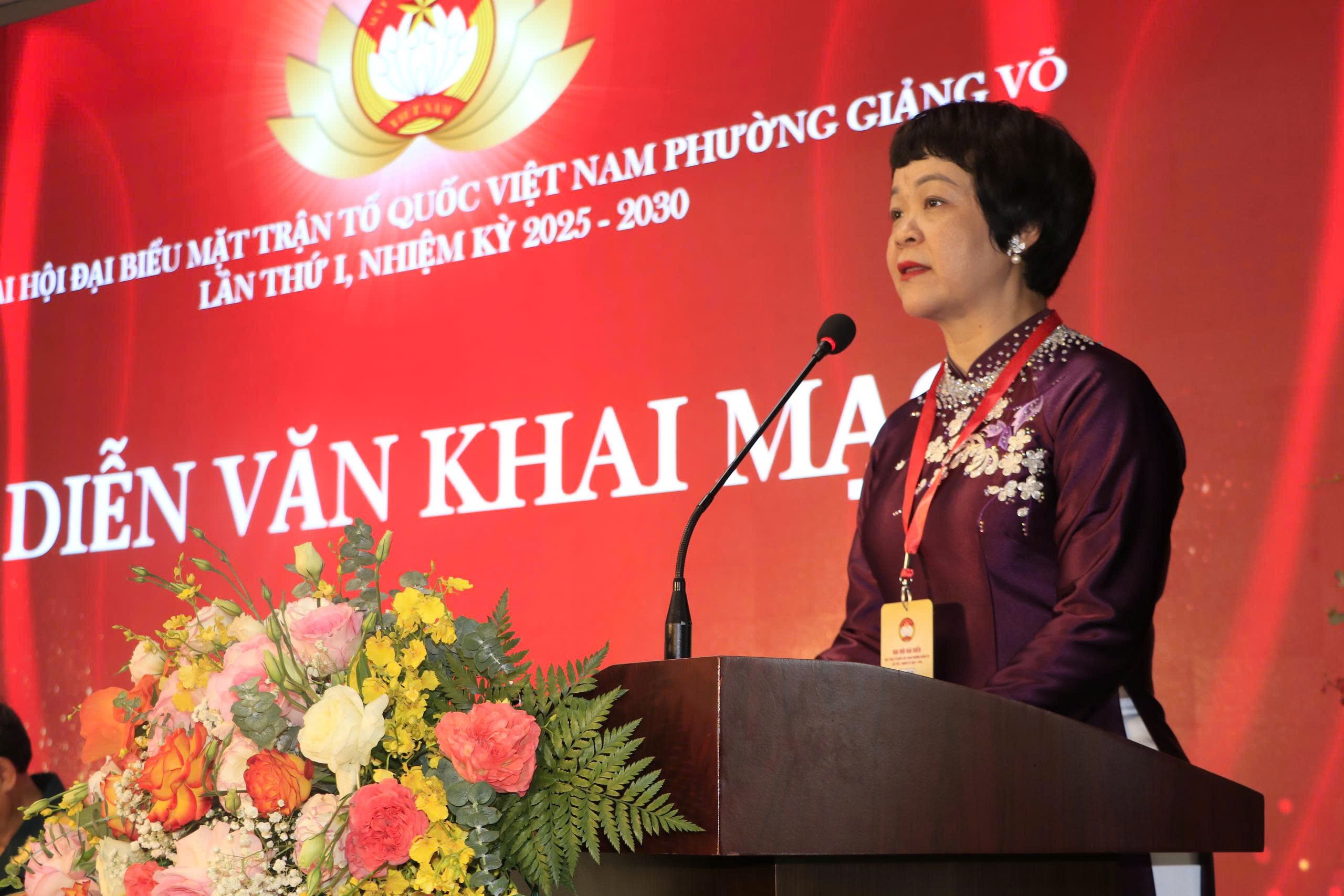 Xây dựng phường Giảng Võ văn minh, hiện đại, giàu bản sắc văn hóa