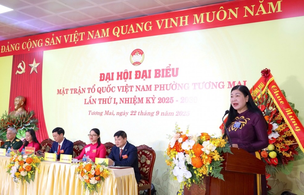Phường Tương Mai phát huy sức mạnh đại đoàn kết