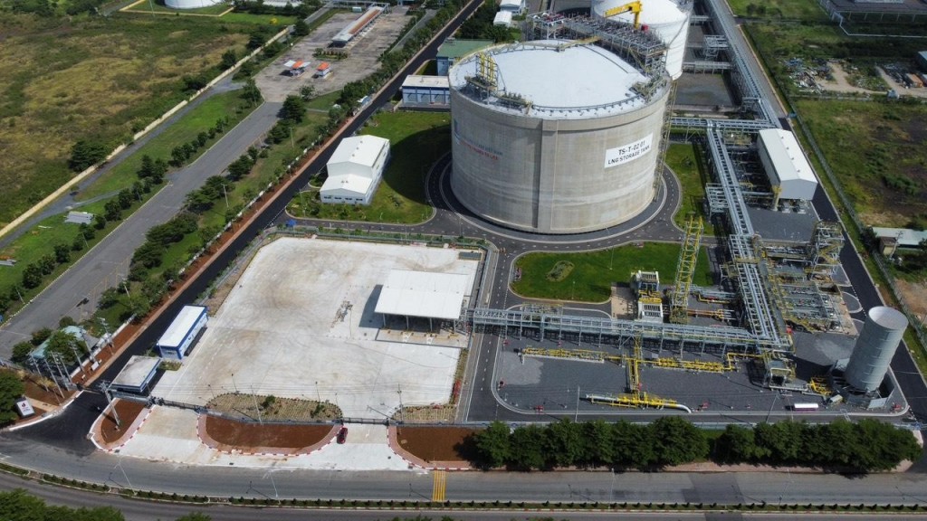 Trạm nạp xe bồn LNG Thị Vải trong tổng thể Kho chứa LNG 1 MMTPA