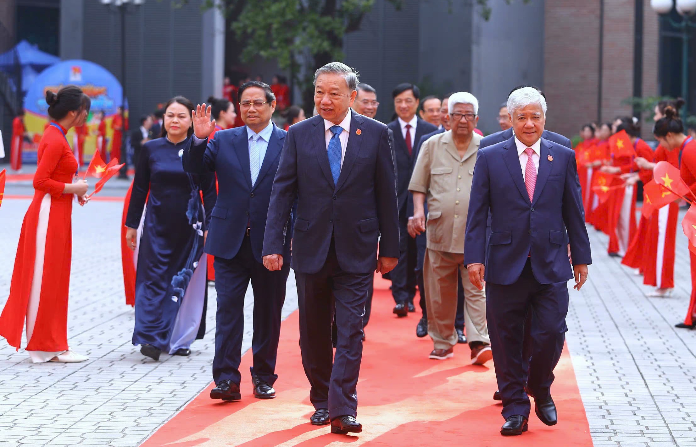 Tổng Bí thư Tô Lâm dự Đại hội Đảng bộ MTTQ, các đoàn thể Trung ương