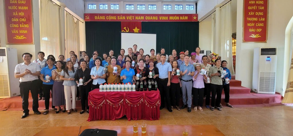 Lãnh đạo UB MTTQ xã Phúc Sơn với phong trào Người Việt Nam ưu tiên dùng hàng Việt Nam