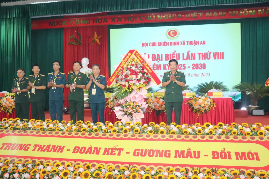 Đại hội đại biểu Hội Cựu chiến binh xã Thuận An thành công tốt đẹp Đại hội đại biểu Hội Cựu chiến binh xã Thuận An thành công tốt đẹp