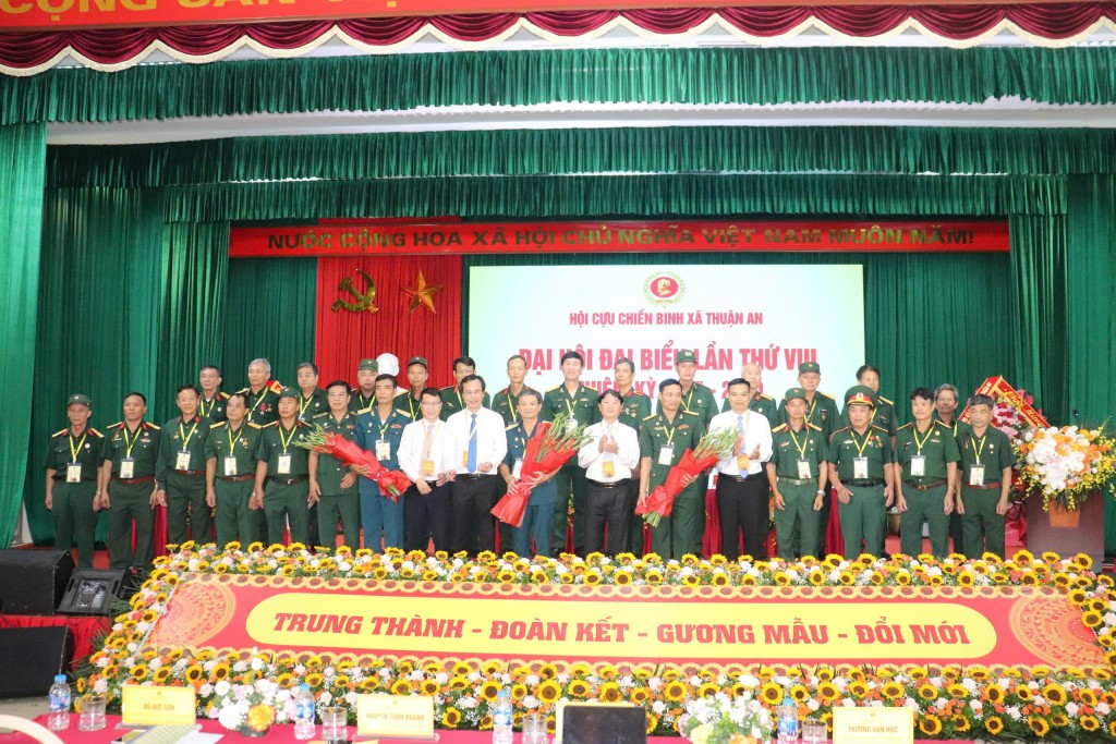 Đại hội đại biểu Hội Cựu chiến binh xã Thuận An thành công tốt đẹp Đại hội đại biểu Hội Cựu chiến binh xã Thuận An thành công tốt đẹp