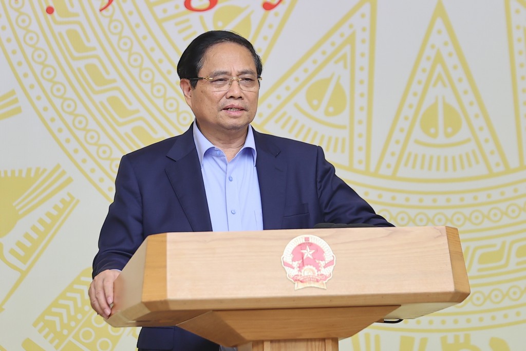 Thủ tướng chủ trì phiên họp 14 Ban Chỉ đạo chống khai thác hải sản bất hợp pháp, không báo cáo và không theo quy định - Ảnh: VGP/Nhật Bắc