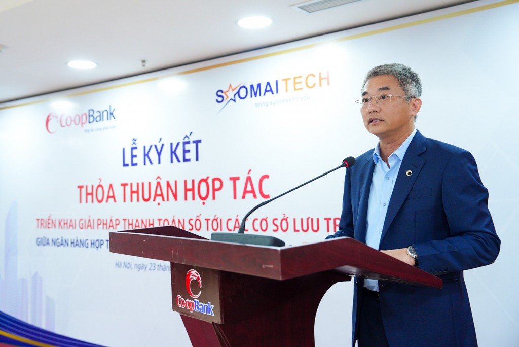 Co-opBank bắt tay Sao Mai Tech triển khai giải pháp thanh toán số Co-opBank bắt tay Sao Mai Tech triển khai giải pháp thanh toán số