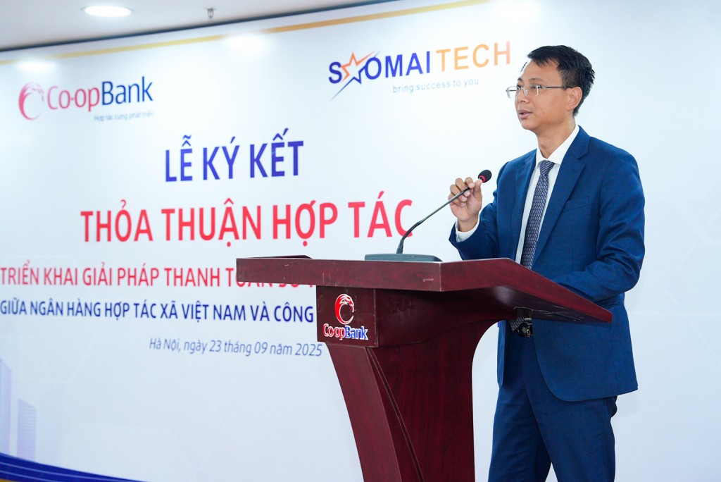 Co-opBank bắt tay Sao Mai Tech triển khai giải pháp thanh toán số Co-opBank bắt tay Sao Mai Tech triển khai giải pháp thanh toán số