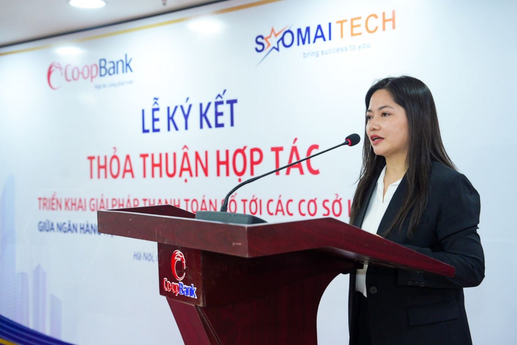 Co-opBank bắt tay Sao Mai Tech triển khai giải pháp thanh toán số Co-opBank bắt tay Sao Mai Tech triển khai giải pháp thanh toán số