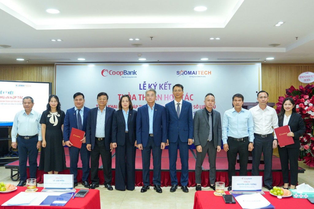 Co-opBank bắt tay Sao Mai Tech triển khai giải pháp thanh toán số Co-opBank bắt tay Sao Mai Tech triển khai giải pháp thanh toán số