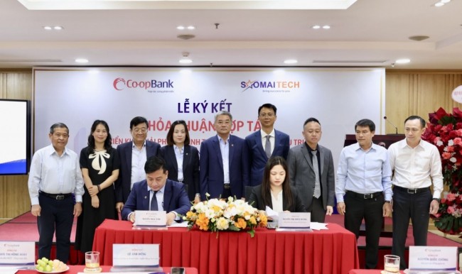Co-opBank bắt tay Sao Mai Tech triển khai giải pháp thanh toán số