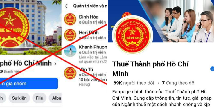 rang facebook giả mạo mang tên “Thuế Thành phố Hồ Chí Minh” rang facebook giả mạo mang tên “Thuế Thành phố Hồ Chí Minh”