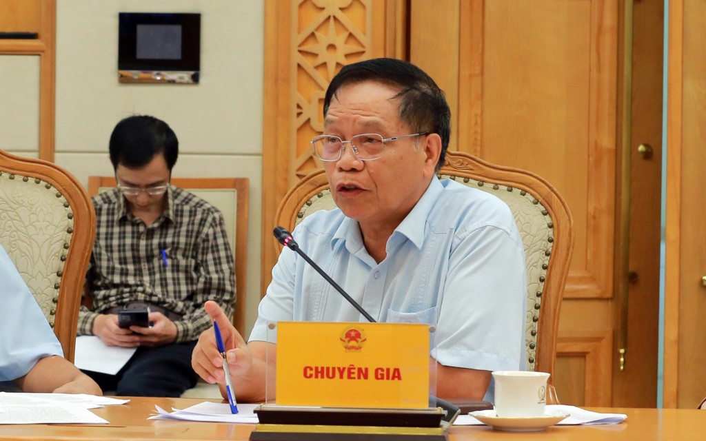 Các đại biểu phát biểu tại cuộc họp - Ảnh: VGP/Minh Khôi