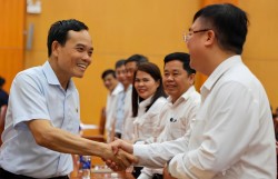 Bí thư Thành ủy Trần Lưu Quang tiếp xúc cử tri khu vực Bà Rịa - Vũng Tàu