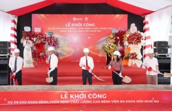 Khởi công khu khám chữa bệnh chất lượng cao - Bệnh viện Đa khoa Hữu nghị 103