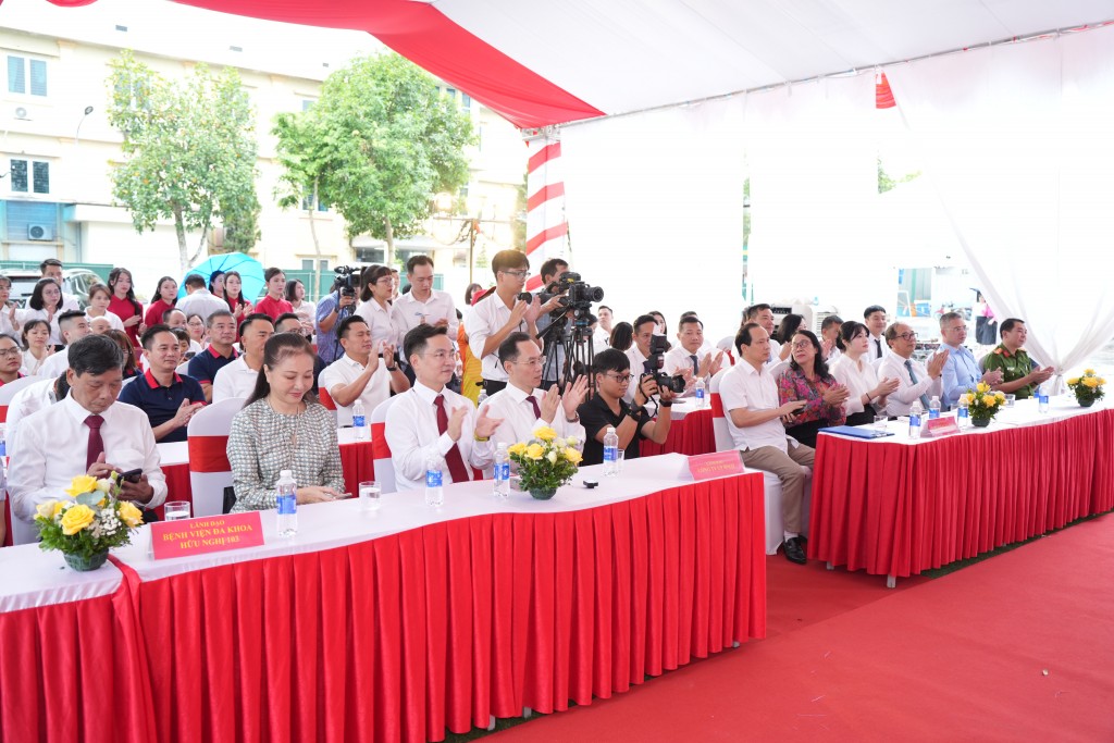 Khởi công khu khám chữa bệnh chất lượng cao - Bệnh viện Đa khoa Hữu Nghị 103