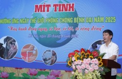Mít tinh hưởng ứng Ngày Thế giới phòng, chống bệnh dại năm 2025