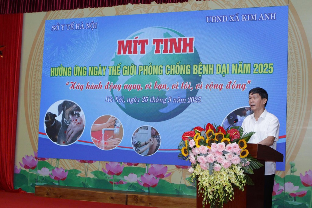 Mít tinh hưởng ứng Ngày Thế giới phòng, chống bệnh dại năm 2025