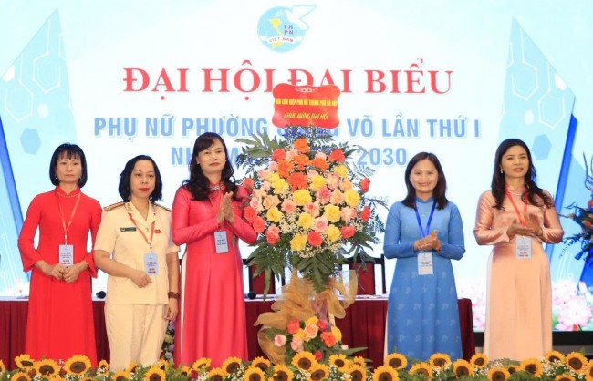 Đồng chí Phạm Thị Hòa giữ chức Chủ tịch Hội LHPN phường Giảng Võ