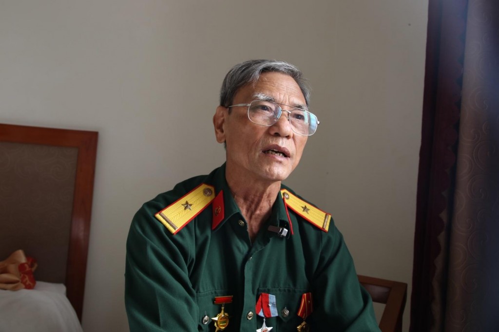 Cựu chiến binh Vũ Thế Huyền