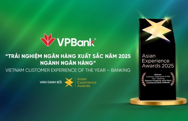 VPBank được vinh danh tại Giải thưởng Trải nghiệm Châu Á 2025