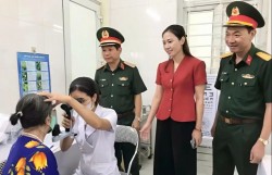 1.600 người cao tuổi được khám sức khỏe, cấp phát thuốc miễn phí