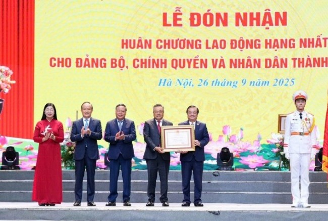 Hà Nội hoàn thành nhiệm vụ xây dựng Nông thôn mới, đón nhận Huân chương Lao động hạng Nhất