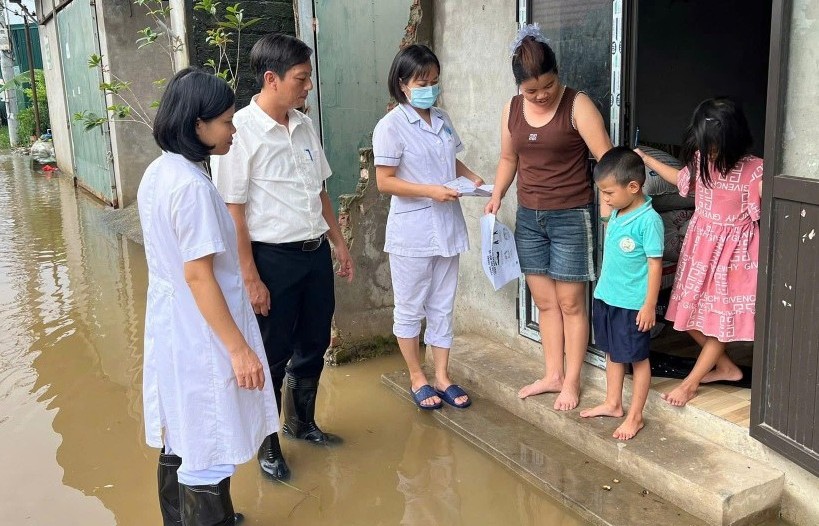 Hà Nội chủ động phòng chống bệnh dịch mùa mưa bão