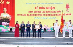 Hà Nội hoàn thành nhiệm vụ xây dựng Nông thôn mới, đón nhận Huân chương Lao động hạng Nhất