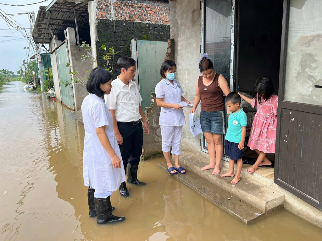 Hà Nội chủ động phòng chống bệnh dịch mùa mưa bão Hà Nội chủ động phòng chống bệnh dịch mùa mưa bão