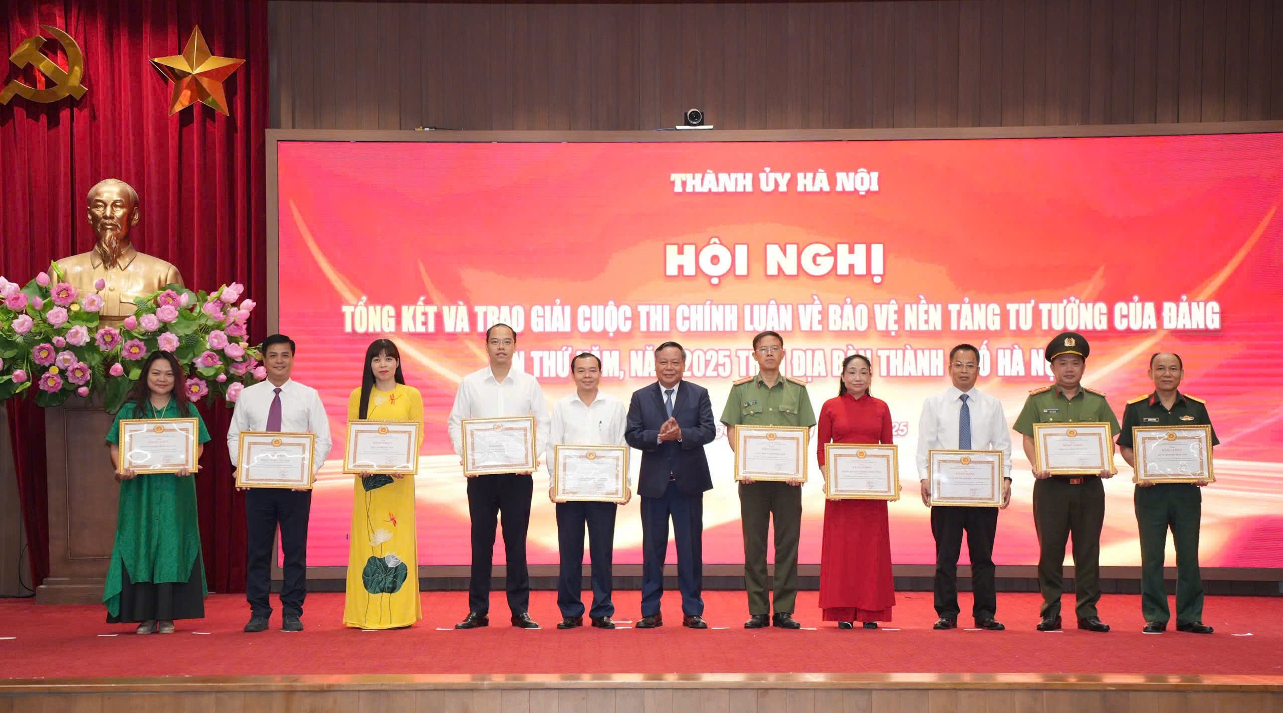 Báo Tuổi trẻ Thủ đô đoạt giải cao Cuộc thi chính luận bảo vệ nền tảng tư tưởng của Đảng