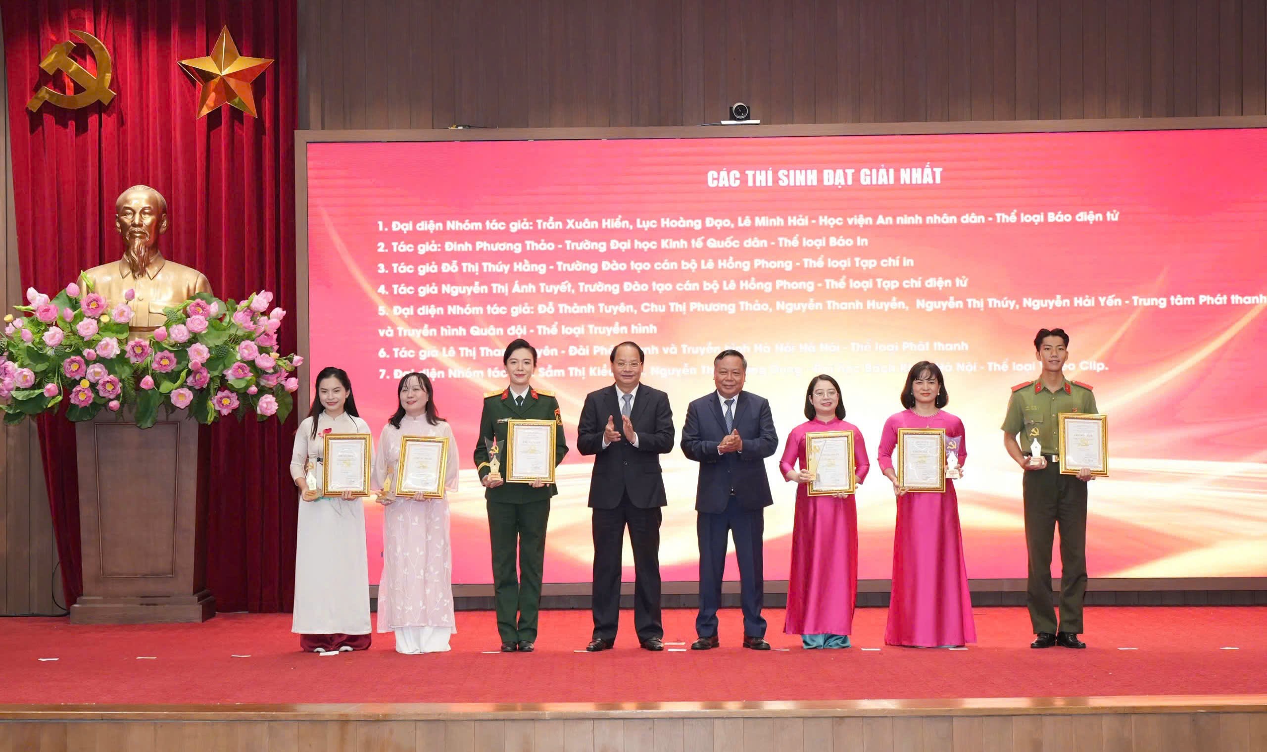 Báo Tuổi trẻ Thủ đô đoạt giải cao Cuộc thi chính luận bảo vệ nền tảng tư tưởng của Đảng