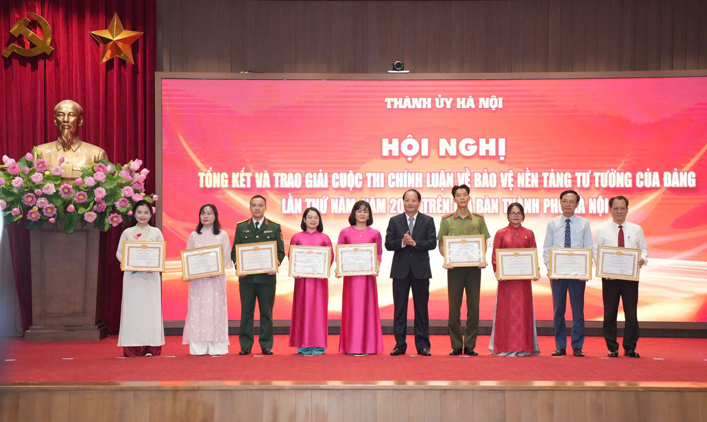 Báo Tuổi trẻ Thủ đô đoạt giải cao Cuộc thi chính luận bảo vệ nền tảng tư tưởng của Đảng