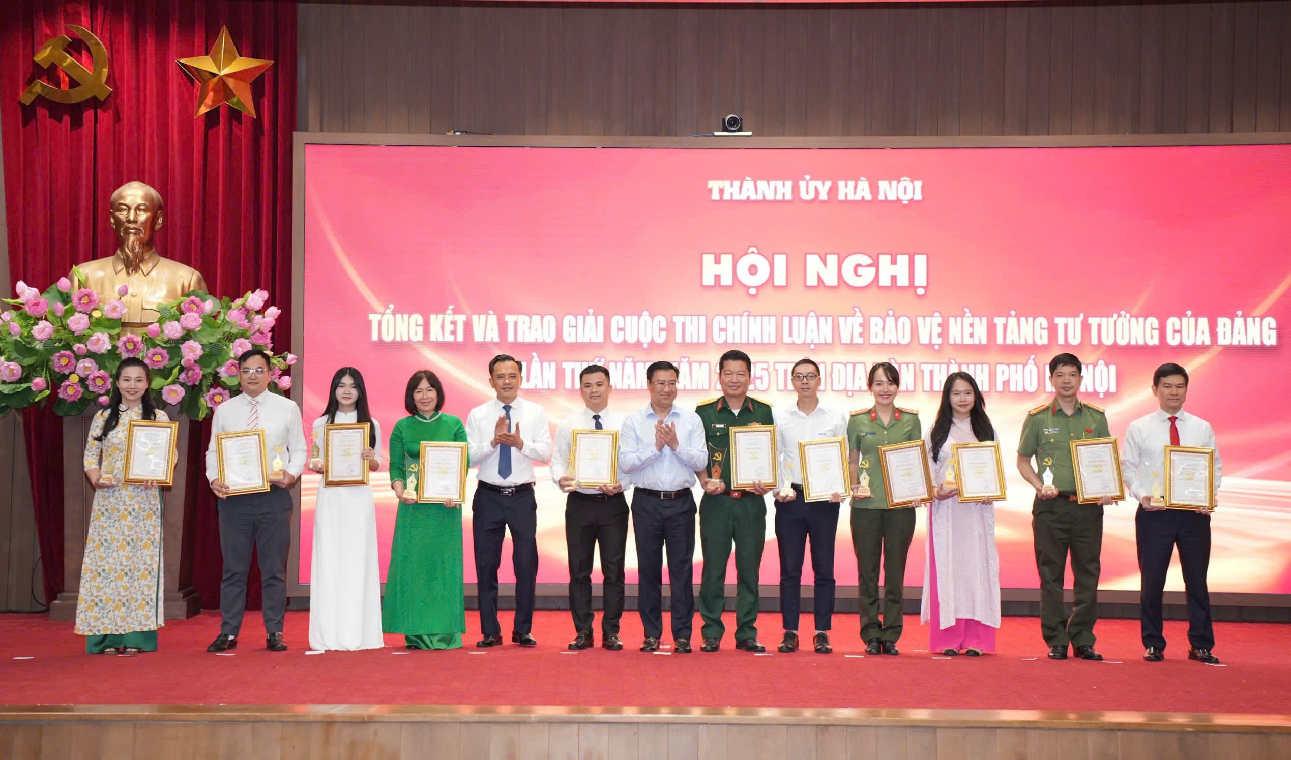 Báo Tuổi trẻ Thủ đô đoạt giải cao Cuộc thi chính luận bảo vệ nền tảng tư tưởng của Đảng