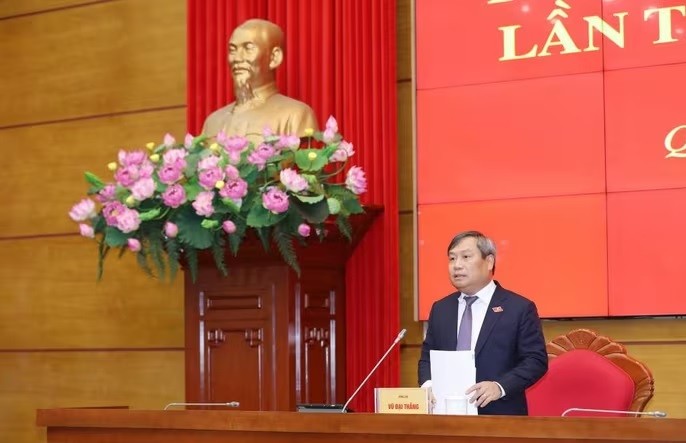 Đồng chí Vũ Đại Thắng tái đắc cử vị trí Bí thư tỉnh ủy Quảng Ninh với độ tín nhiệm 100% Đồng chí Vũ Đại Thắng tái đắc cử vị trí Bí thư tỉnh ủy Quảng Ninh với độ tín nhiệm 100%