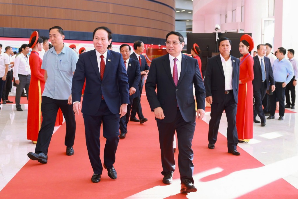 Ủy viên Bộ Chính trị, Thủ tướng Chính phủ Phạm Minh Chính dự và chỉ đạo Đại hội Đảng bộ thành phố Hải Phòng lần thứ I, nhiệm kỳ 2025-2030 - Ảnh: VGP/Nhật Bắc Ủy viên Bộ Chính trị, Thủ tướng Chính phủ Phạm Minh Chính dự và chỉ đạo Đại hội Đảng bộ thành phố Hải Phòng lần thứ I, nhiệm kỳ 2025-2030 - Ảnh: VGP/Nhật Bắc