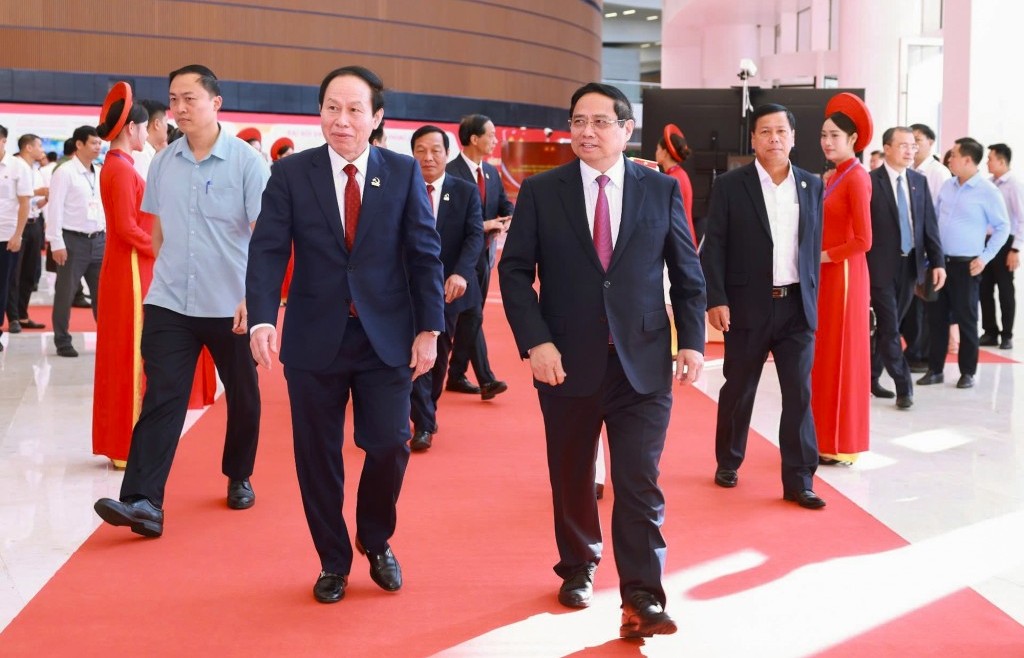 Thủ tướng Phạm Minh Chính dự và chỉ đạo Đại hội Đảng bộ thành phố Hải Phòng lần thứ I
