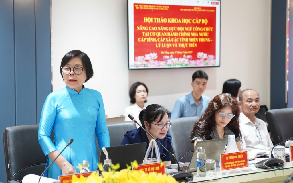 PGS.TS Vũ Thị Loan giảng viên Học viện Thanh thiếu niên Việt Nam PGS.TS Vũ Thị Loan giảng viên Học viện Thanh thiếu niên Việt Nam