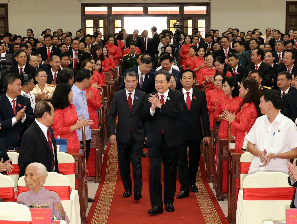 Uỷ viên Bộ Chính trị, Chủ tịch Quốc Hội Trần Thanh Mẫn, dự và chỉ đạo Đại hội Đảng bộ TP Cần Thơ lần thứ I, nhiệm kỳ 2025 - 2030