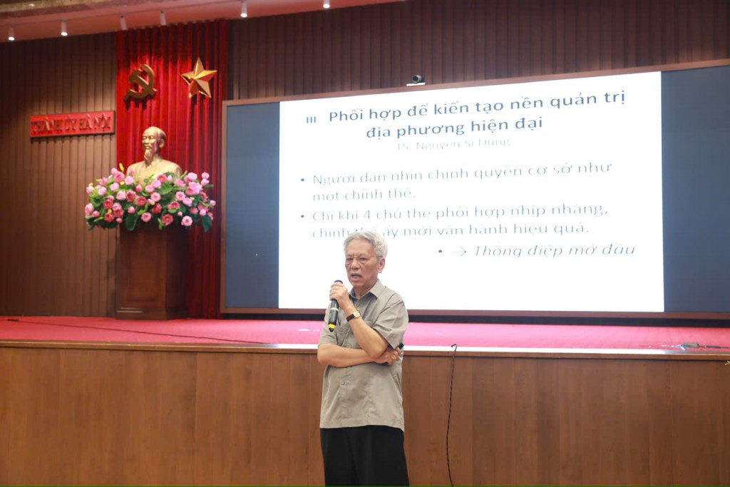 Hà Nội tập huấn chuyên môn, nghiệp vụ cho lãnh đạo các xã, phường