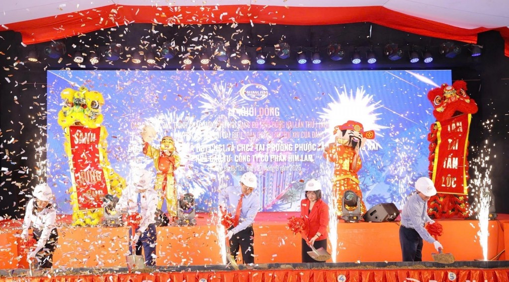 Nghi thức khởi công dự án khu nhà ở xã hội hơn 700 tỷ đồng tại phường Phước Tân Nghi thức khởi công dự án khu nhà ở xã hội hơn 700 tỷ đồng tại phường Phước Tân