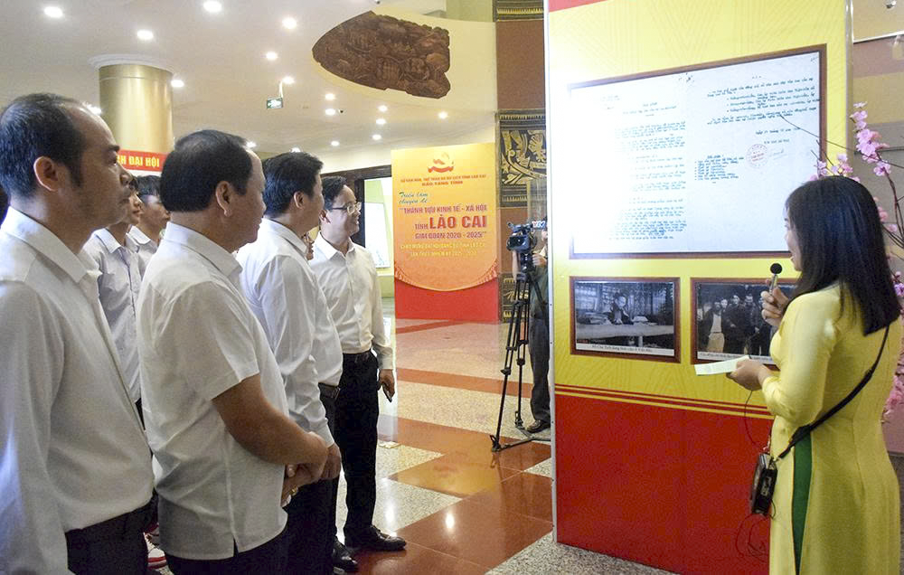 Triển lãm thành tựu kinh tế, xã hội tỉnh Lào Cai giai đoạn 2020 – 2025