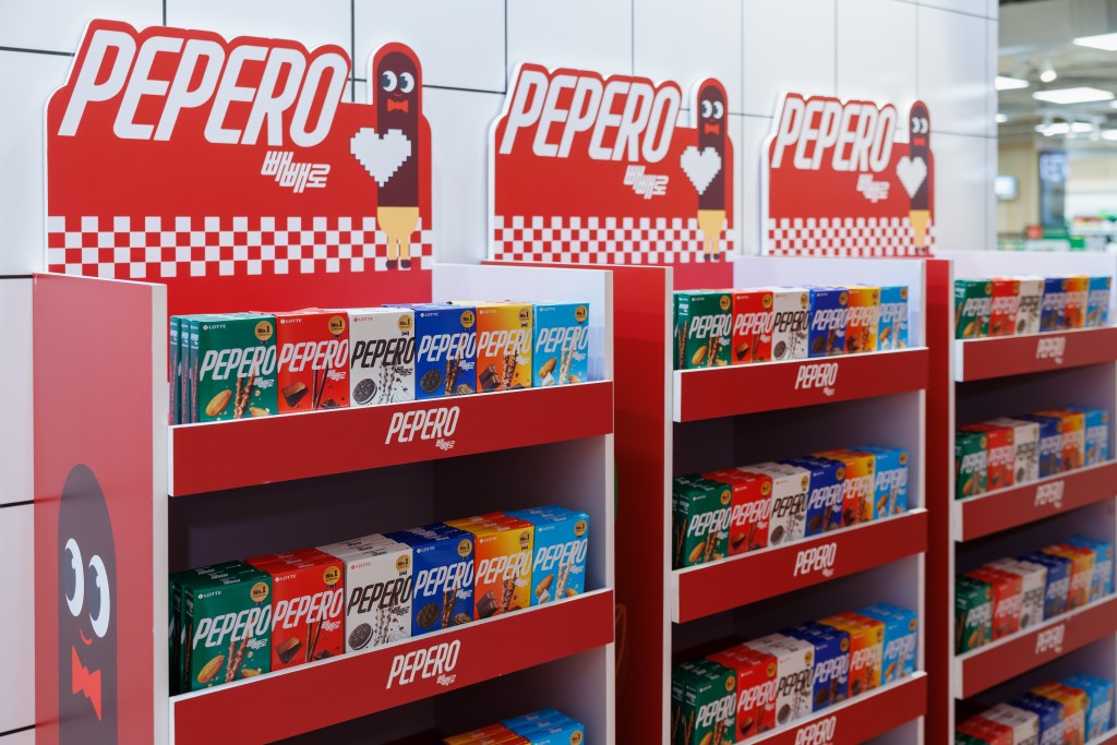 Các vị bánh nổi tiếng của Pepero tại pop-up store