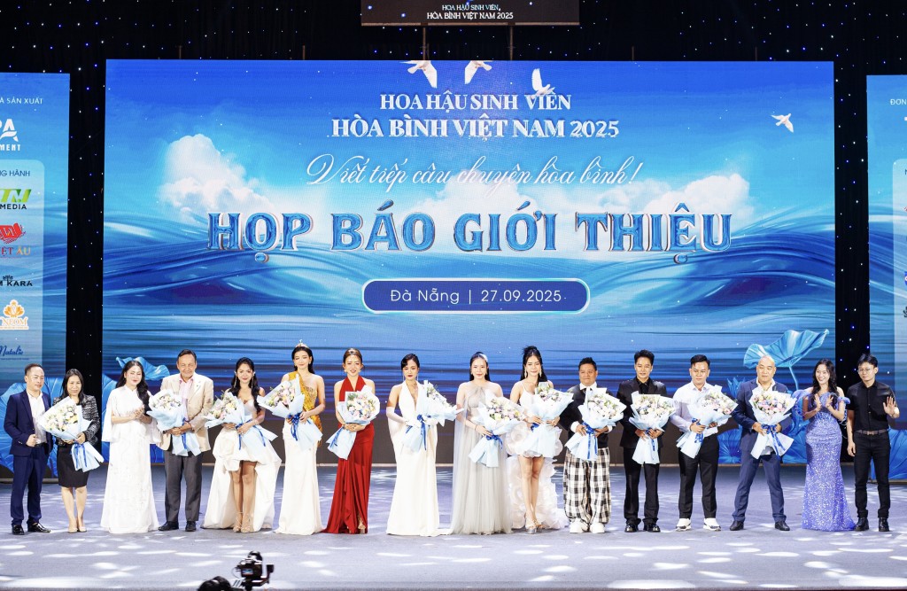 Đêm chung kết Hoa hậu Sinh viên Hòa bình Việt Nam 2025 sẽ được tổ chức tại TP Đà Nẵng, với sân khấu được đầu tư công phu 
