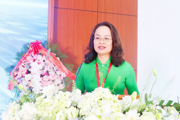 Đồng chí Nguyễn Thị Nắng Mai, - Phó Bí thư Thường trực Đảng uỷ phường Tây Tựu
