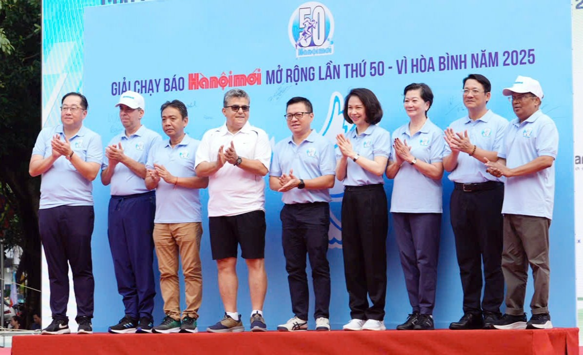 Hơn 3.000 vận động viên tham gia chung kết Giải chạy Báo Hànộimới Hơn 3.000 vận động viên tham gia chung kết Giải chạy Báo Hànộimới