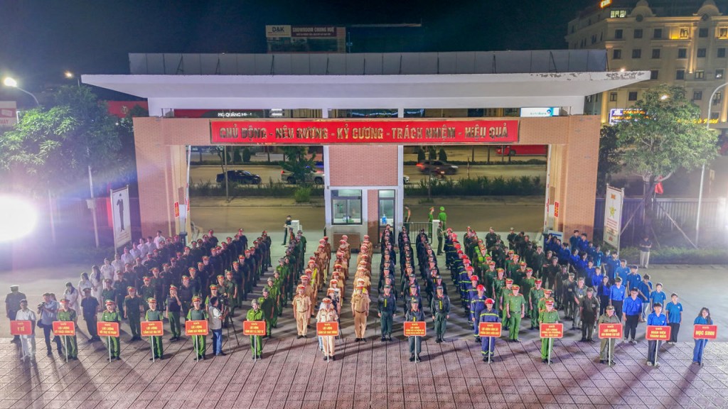 Công an tỉnh Quảng Ninh ra mắt lực lượng QN14 Công an tỉnh Quảng Ninh ra mắt lực lượng QN14