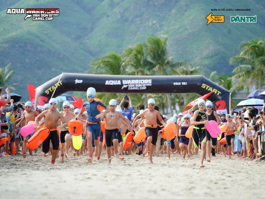 Hơn 2.000 VĐV tham gia Giải Aqua Warriors Vân Đồn 2025 - Camel Cup