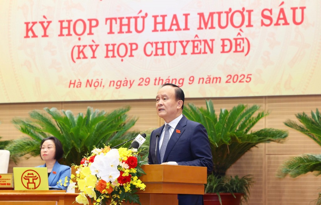 Khai mạc Kỳ họp thứ 26 HĐND TP Hà Nội Khai mạc Kỳ họp thứ 26 HĐND TP Hà Nội