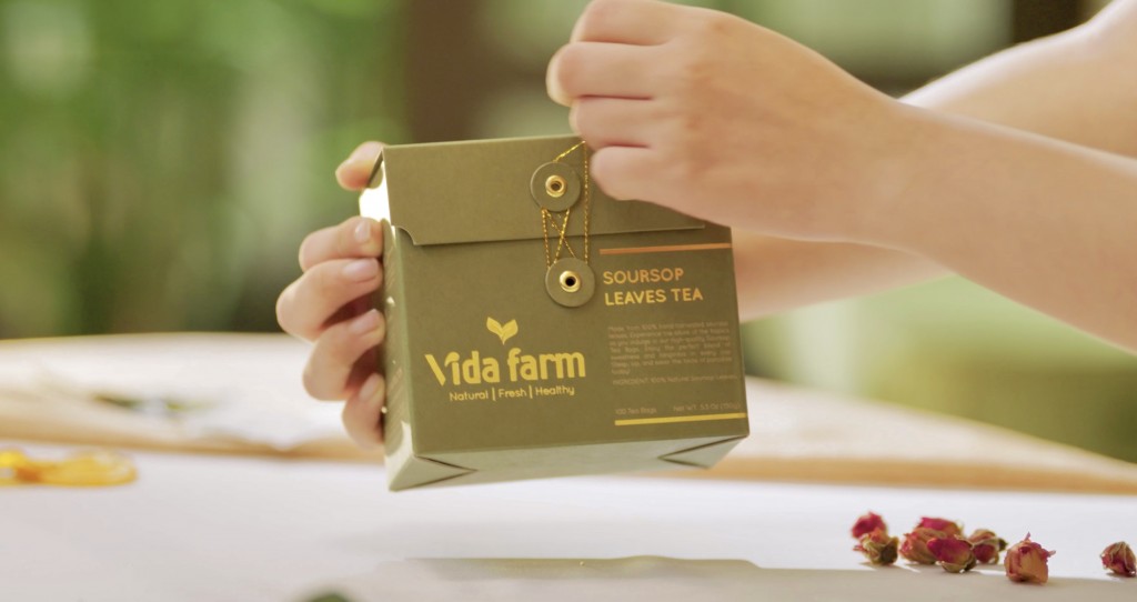 Bao bì sản phẩm Vida Farm được cải tiến liên tục với thiết kế tinh tế và chất liệu thân thiện môi trường, đảm bảo sự tiện dụng và chắc chắn.