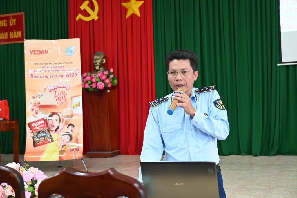 Ông Nguyễn Vũ Khanh chia sẻ về an toàn và vệ sinh thực phẩm đúng cách